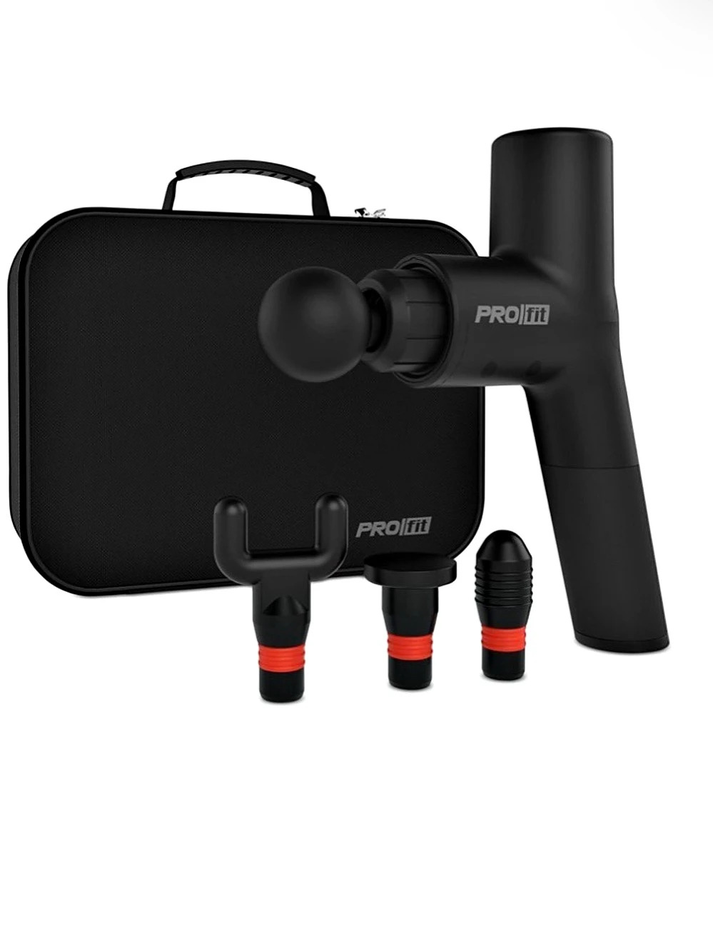 Tzumi PROfit Percussion Muscle Massage Gun Black NWT